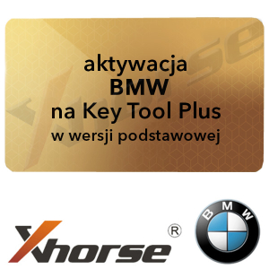 Xhorse - licencja BMW na Key Tool Plus w wersji podstawowej